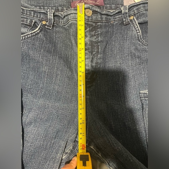 Gloria Vanderbilt Blue Straight Leg Jeans - Picture 6 of 9